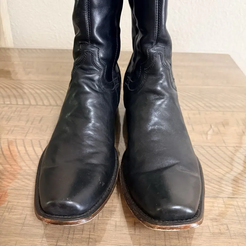 Cuadra Mens Boots Volturno Negro Semi Cuadrada Mens SIZE 10 1/2